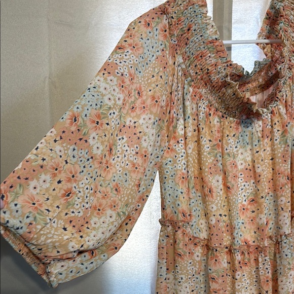 Entro Floral Ruffle Maxi Dress - Picture 3 of 4